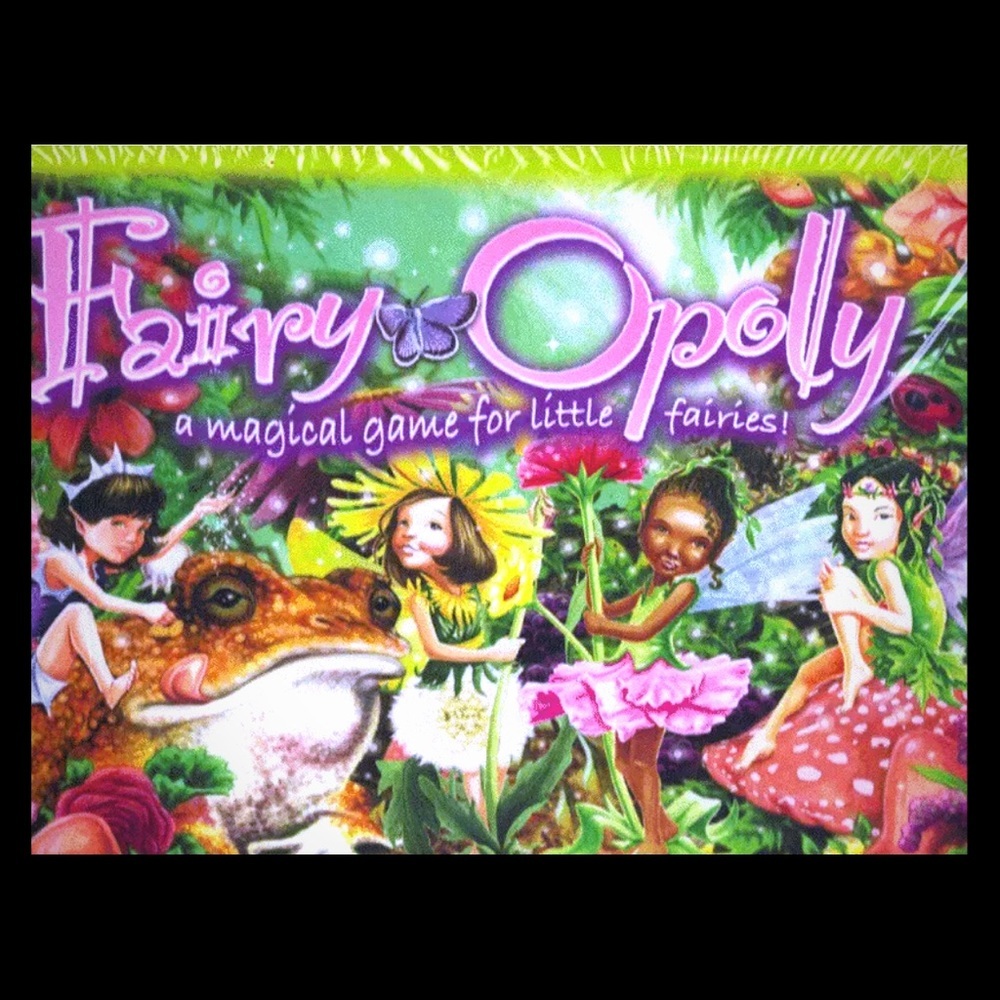 Fairy opoly board game, late for sky perfect gift